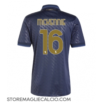 Juventus Weston McKennie #16 Maglia Gara Terza Repliche 2024-25 Maniche Corte